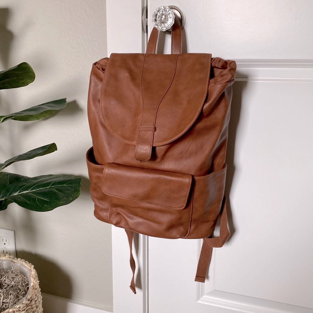 Universal Thread Leather Backpack